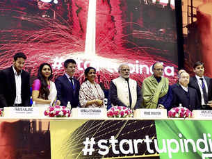 Modi government launches 'Startup India': Choicest images
