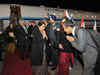 External Affairs Minister Sushma Swaraj arrives in Palestine for talks