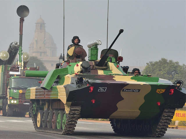Indian army's defence equipment