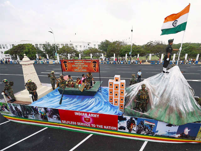 Preparation of Republic Day in Chennai