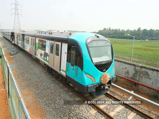 1st trial run of Kochi Metro flagged off