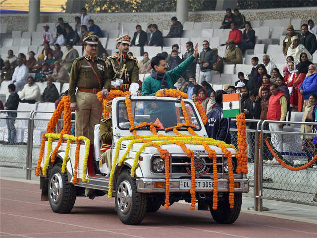 Delhi CM at Republic Day Parade