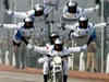 Army daredevils display motorcycle skills