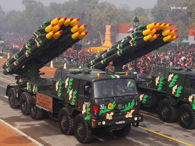 India showcases military prowess on 67th Republic Day parade