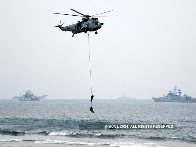 The review aims at Indian Navy's discipline