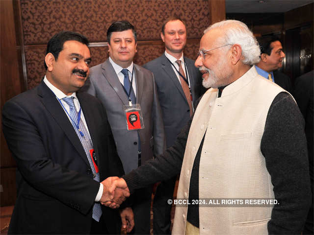 PM Modi with Gautam Adani