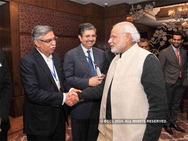 PM Modi with Pawan Munjal