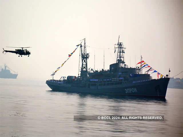 Naval ships preparing for IFR