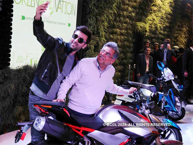 Ranbir Kapoor at the Auto Expo