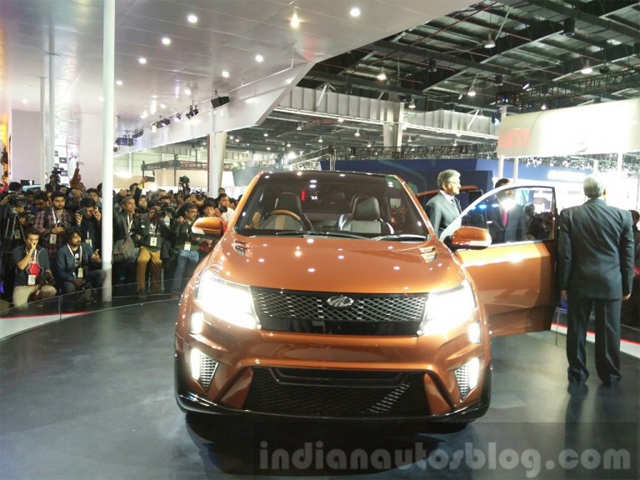 Draws design cues from XUV500 SUV