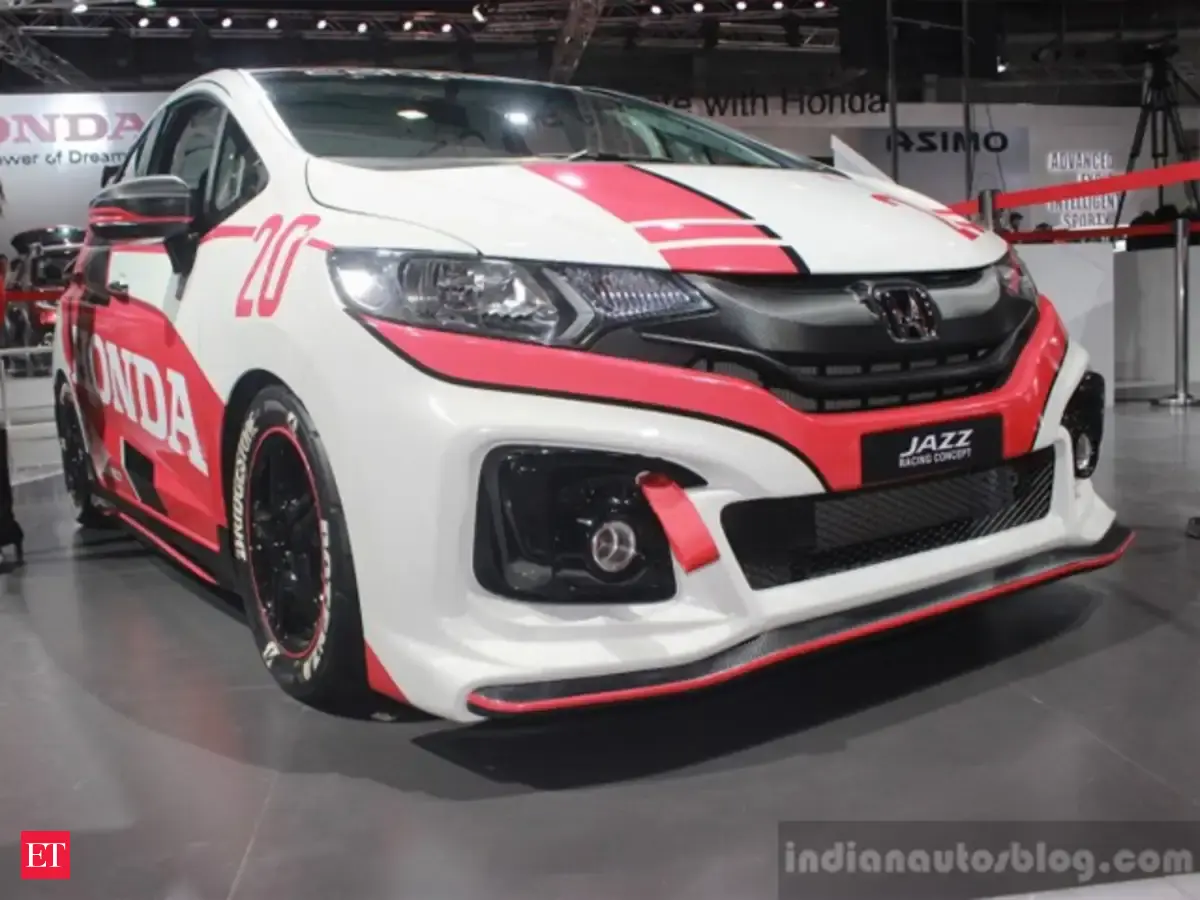 Track-focused Honda Jazz Racing Concept revealed at Auto Expo 2016 ...