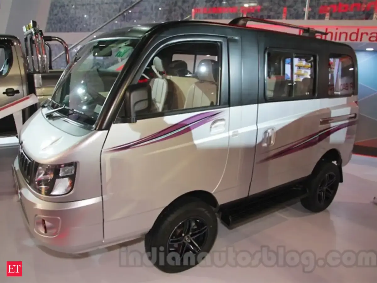 Mahindra Supro customised version unveiled at Auto Expo 2016 - Mahindra ...