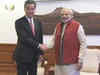 Hong Kong govt chief executive meets PM Modi