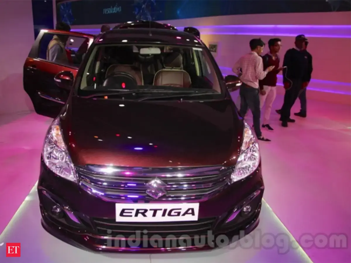 Powered with SHVS technology - Maruti unveils limited edition Ertiga ...