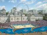 London's proposed beach volleyball venue for Olympics 2012