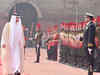 Abu Dhabi's Crown Prince accorded ceremonial welcome; meets Prime Minister
