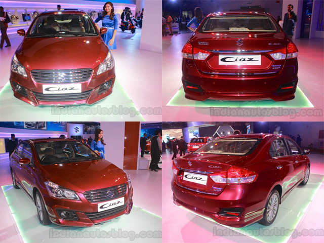 Dialed-down variant of the Maruti Ciaz RS