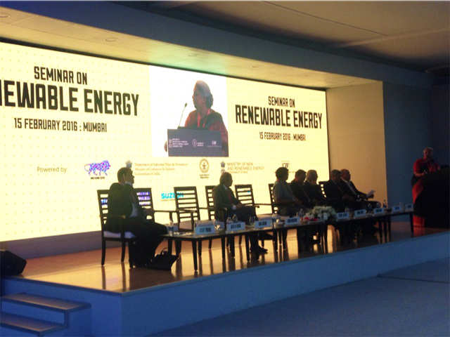 ​Seminar on renewable energy