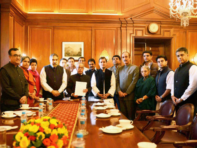 Congress delegation meeting with President