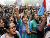 JNU row: Students march to Jantar Mantar to show solidarity against continued arrest of Kanhaiya Kumar
