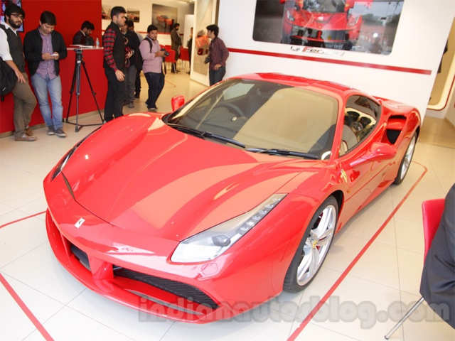 Ferrari 488 Gtb Launched In India At Rs 388 Crore Ferrari