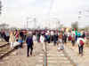 Jat protest: Railway station set on fire in Jind