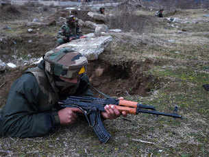 Images: Militants attack CRPF convoy in Kashmir