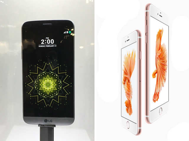 Comparison: LG G5 vs Apple iPhone 6S