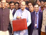 FM Arun Jaitley shows off Budget 2016 briefcase