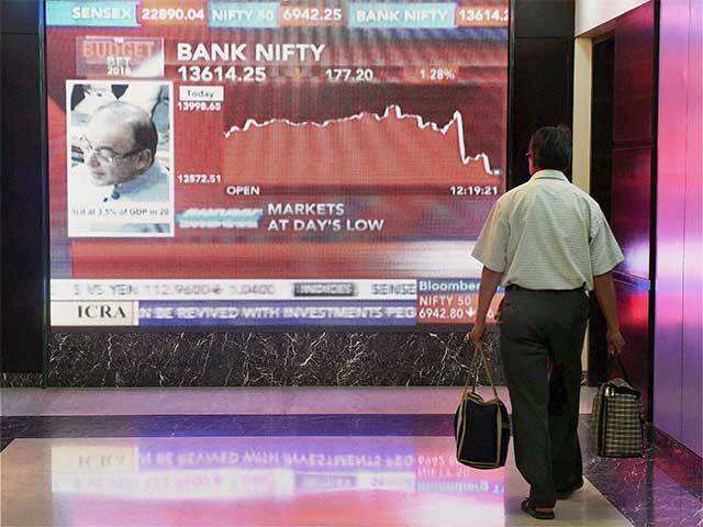 Sensex declines