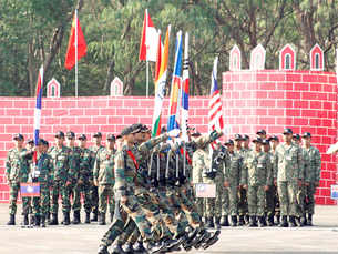 Mega military exercise of ASEAN plus countries starts in Pune