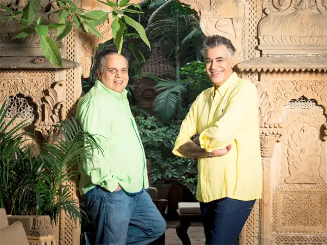 Fashion designers Abu Jani and Sandeep Khosla's select preview of the new line was held at their suburban Mumbai store. Fashion designers Abu Jani and Sandeep Khosla's select preview of the new line was held at their suburban Mumbai store.
