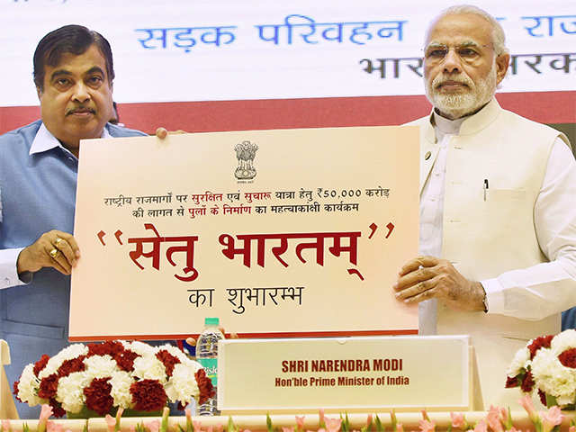 PM Modi launches 'Setu Bharatam' project
