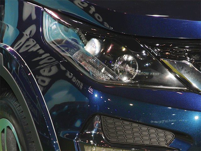 Hexa headlights