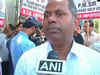 Ex- Kingfisher employees protest against Mallya in Mumbai