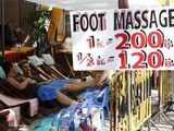 Foot massage in Bangkok