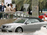 Surprise! This waterlogged street is in Dubai, not Delhi