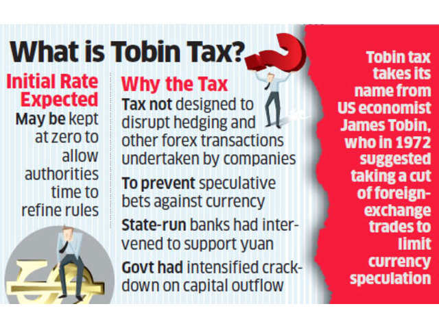 China Drafting Rules For New Tax On Forex Deals The Economic Times - 