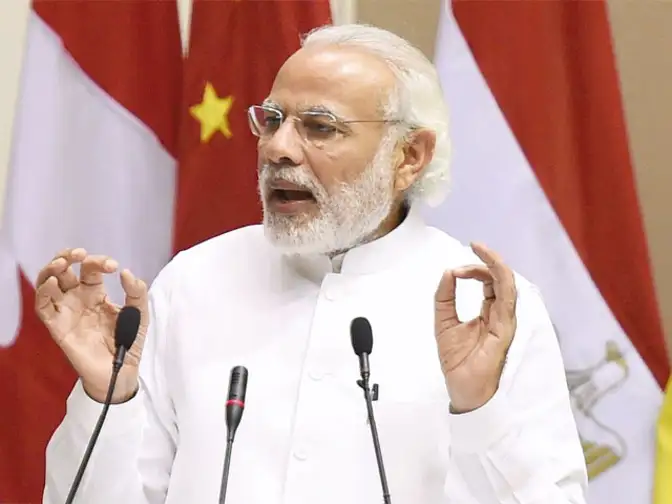 Narendra Modi praises Islam for its message of peace, harmony - The ...