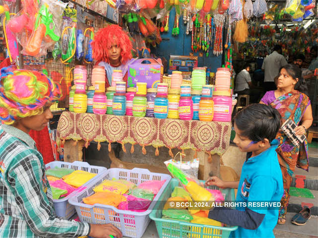​Children purchase colours