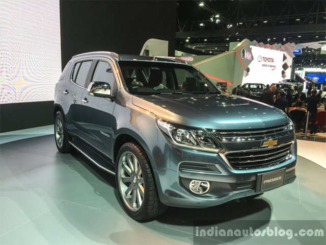 2016 Chevrolet Trailblazer Premier (facelift) unveiled