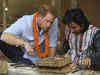 Carving dreams: Britain’s Prince Harry visits Nepal, tries wood carving