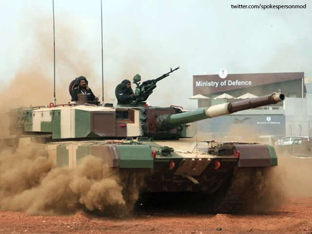 MBT Arjun displays combat skills