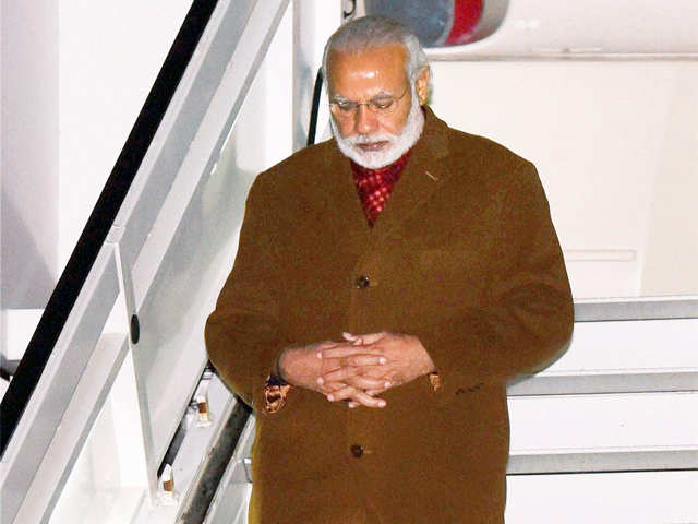 PM Modi arrives