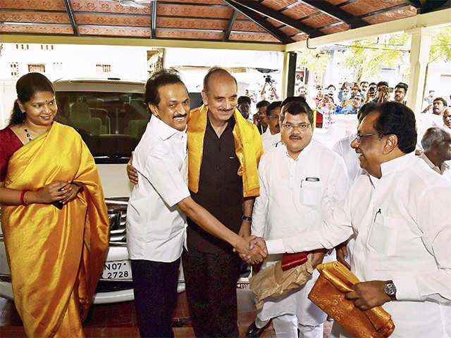 Ghulam Nabi Azad in Chennai