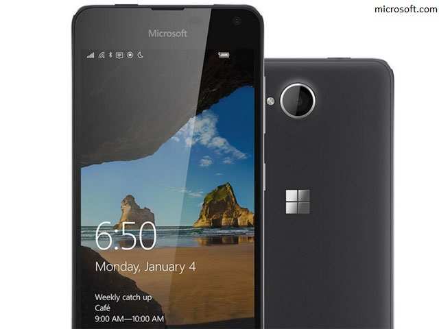 ​Microsoft first showcased smartphone in February