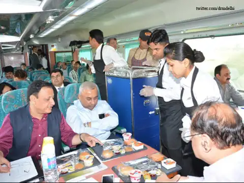 Catering by IRCTC