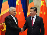 china: China lobbies to build Colombo road; drags feet over debt rejig -  The Economic Times