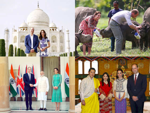 What kept Kate, Prince William busy in India & Bhutan