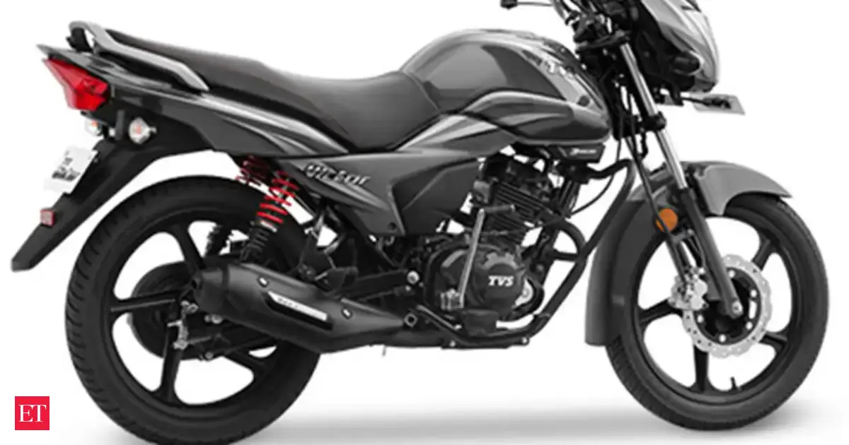 TVS Motor launches updated Victor at Rs 49,490 - The Economic Times
